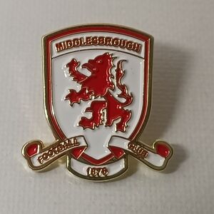 OFFICIAL MIDDLESBORO FOOTBALL CLUB PIN BADGE ENGLISH LEAGUE Pin